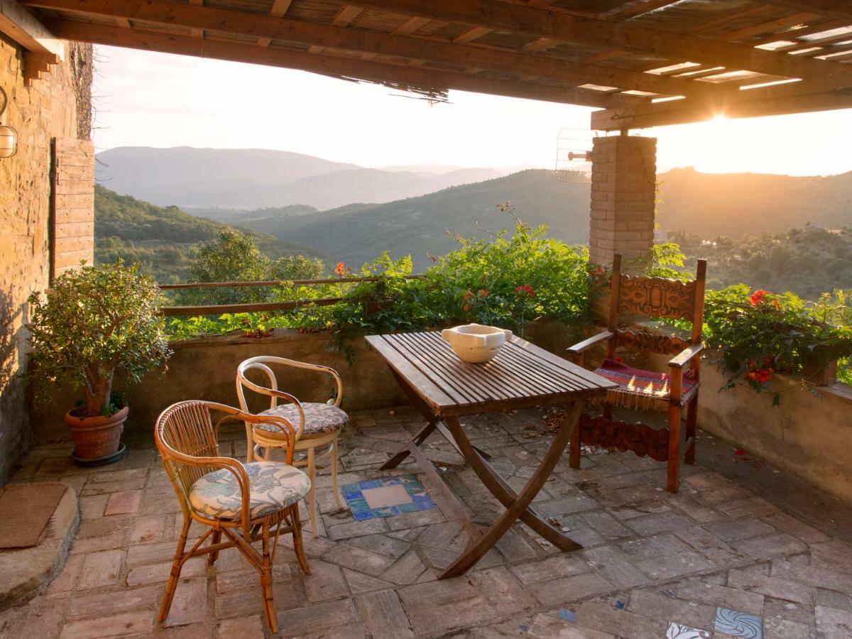 Casa La Valle, Gubbio, Frazione Santa Cristina Exterior foto