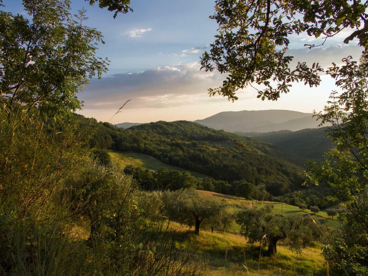 Casa La Valle, Gubbio, Frazione Santa Cristina Exterior foto